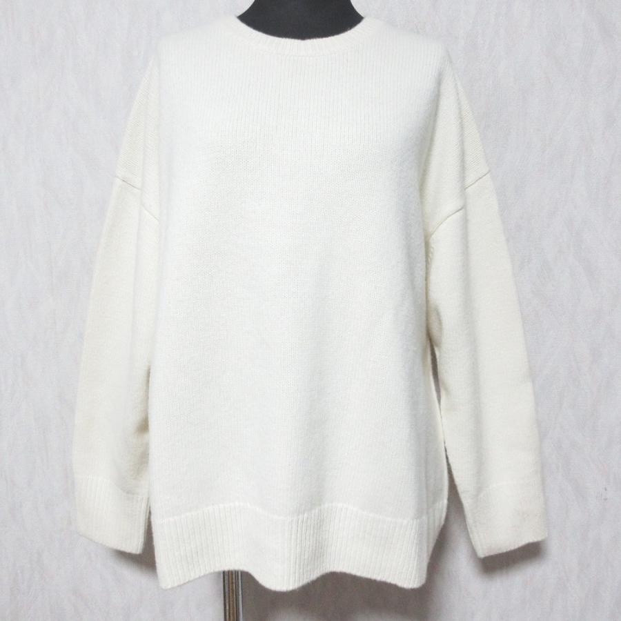 ebure 美品 21AW ebure エブール Extra Fine Wool Crew Neck Pullover