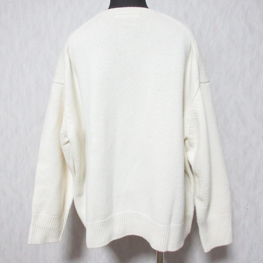ebure 美品 21AW ebure エブール Extra Fine Wool Crew Neck Pullover