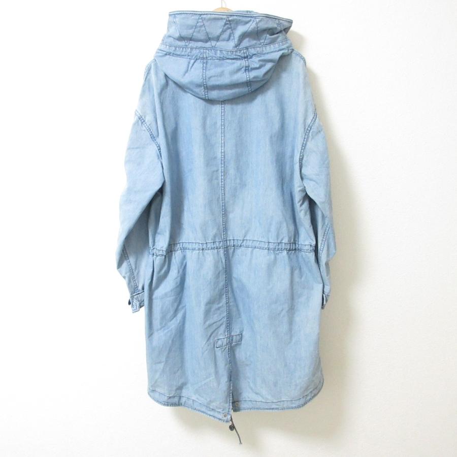 FRED PERRY（フレッドペリー） 美品 フード2way デニムモッズコート