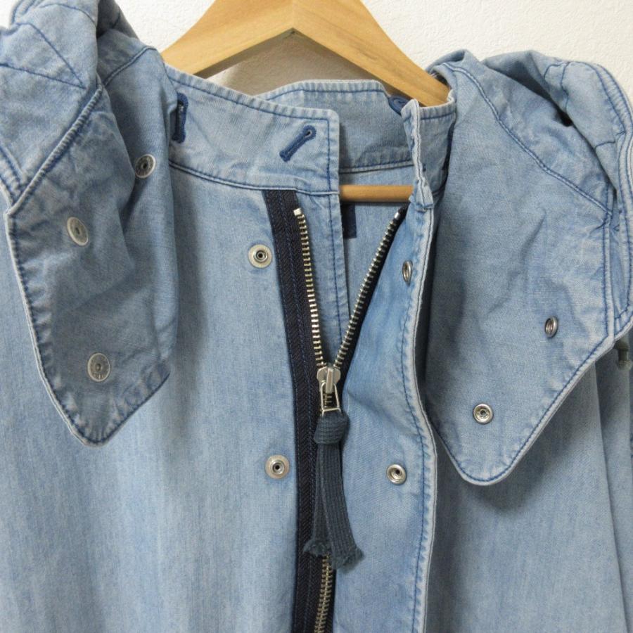 FRED PERRY（フレッドペリー） 美品 フード2way デニムモッズコート