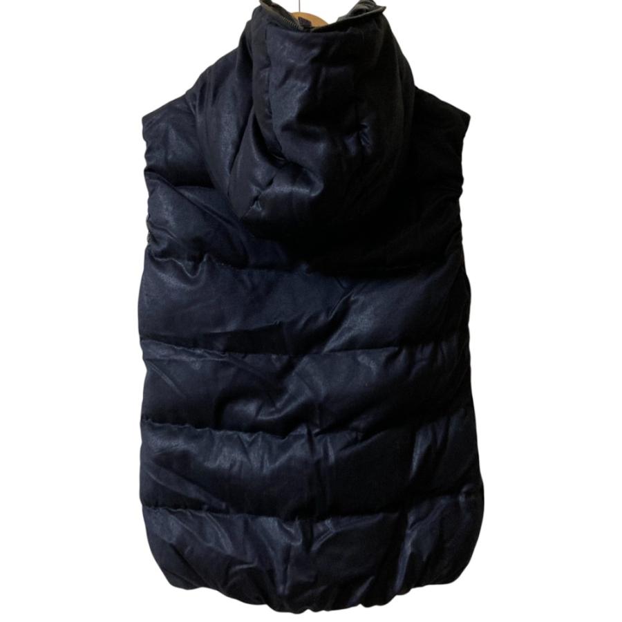 DUVETICA デュベティカ　ダウンベスト　40 ネイビー　カシミヤ混 DUVETICA デュベティカ ダウンベスト 40 ネイビー カシミヤ混