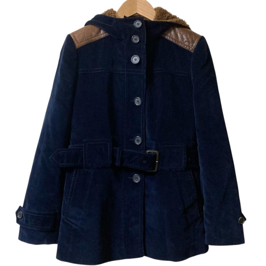 PRADA（プラダ） 良品 コーデュロイ ショルダーレザーパッチ 裏ボア