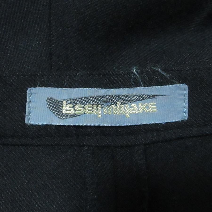 ⭐️筆タグイッセイミヤ黒タック入りジャケット極美品⭐️ ISSEY MIYAKE（イッセイミヤケ） 美品 筆タグ ヴィンテージ ウール