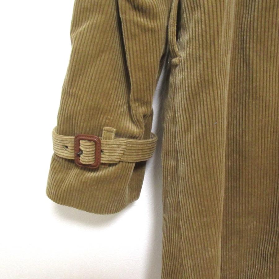 【美品】マーガレットハウエル ベルテッドコート ウール100% ブラウン M MARGARET HOWELL（マーガレットハウエル） 美品 コーデュロイ