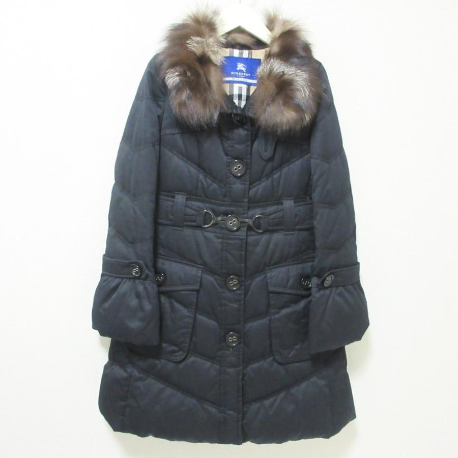 バーバリーブルーレーベル ジップアップ ブルゾン ノバチェック