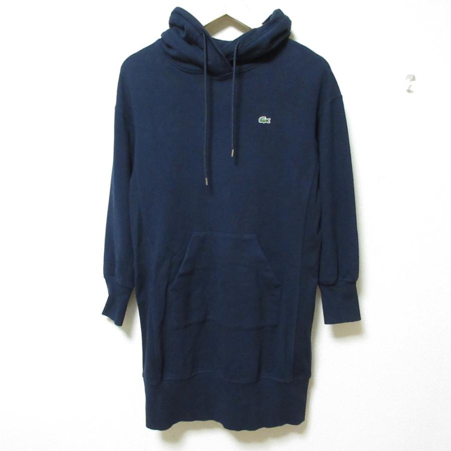 LACOSTE（ラコステ） 美品 裏毛スウェットフーディワンピース EF057EL