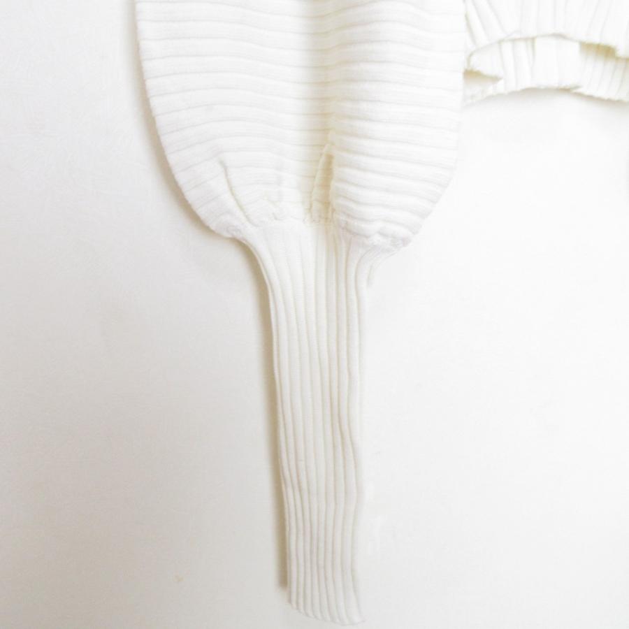 美品 SHEER SR シアー AWESOME PUFF KNIT パフスリーブ ニット