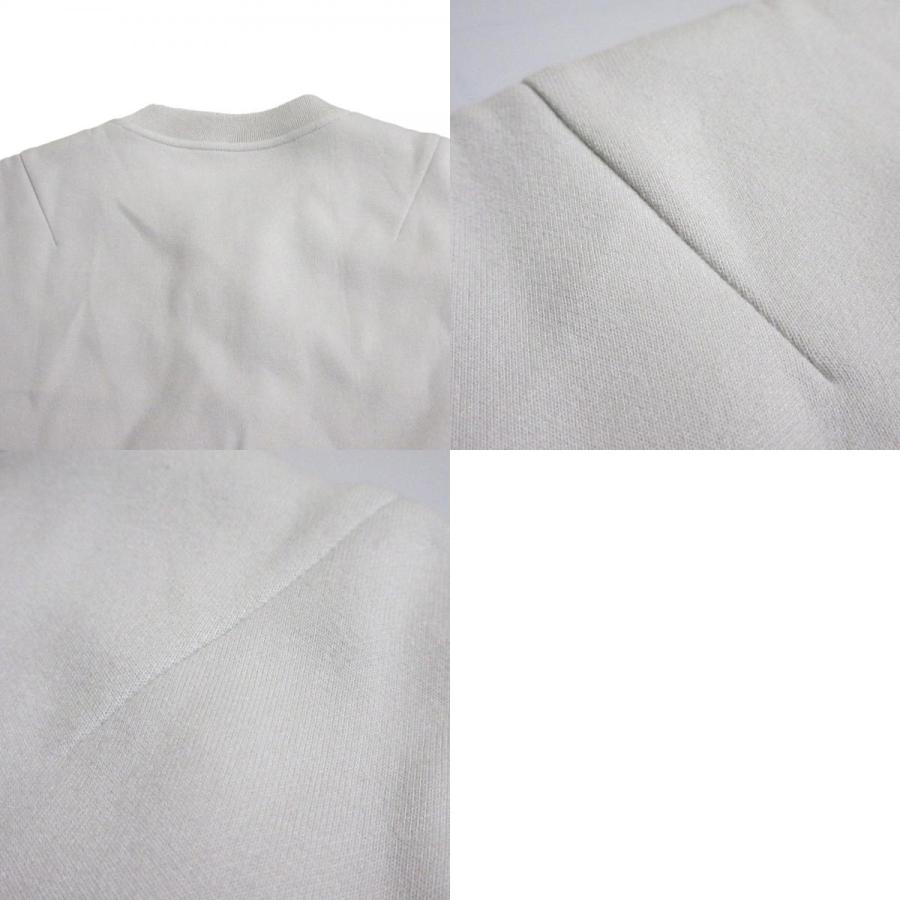 【Drawer】ドゥロワー　トレーナー　イエロー　ブランドロゴ刺繍 DRAWER 良品 Drawer ドゥロワー ロゴ刺繍 ジップジャケット