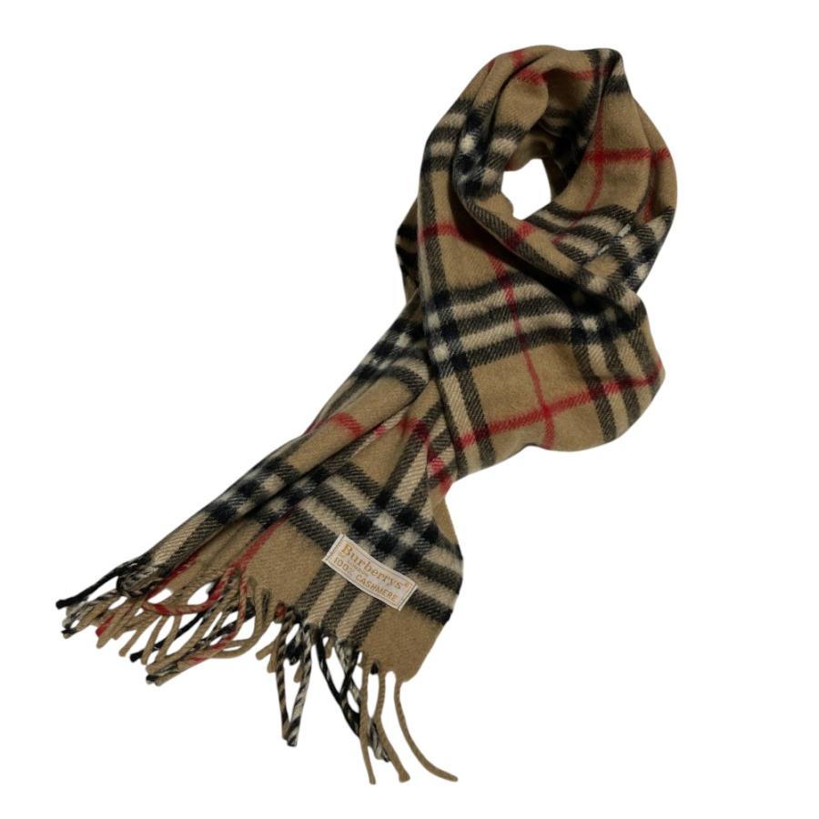 BURBERRY 美品 BURBERRY'S バーバリーズ ノバチェック柄 カシミヤ