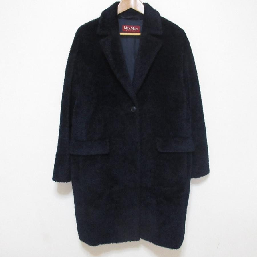 美品Max Mara STUDIO コートネイビー