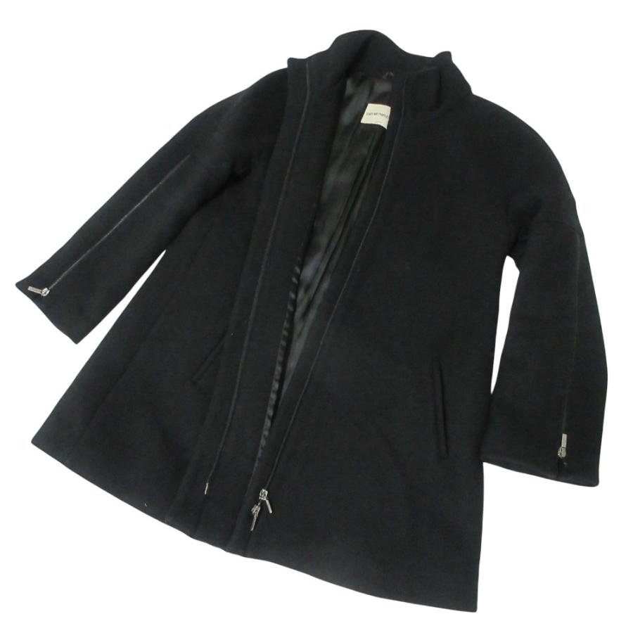 EMPORIO ARMANI 美品 エンポリオアルマーニ 袖ジップ スタンド