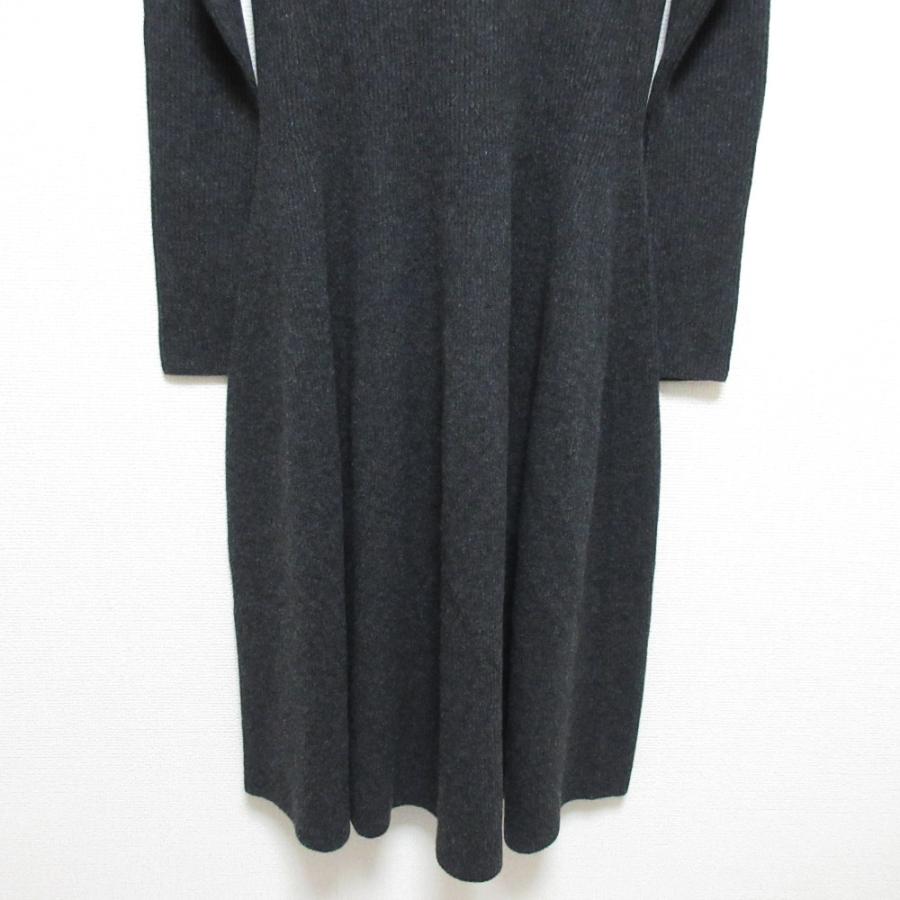 DRAWER（ドゥロワー） 美品 ウールカシミヤニットワンピース
