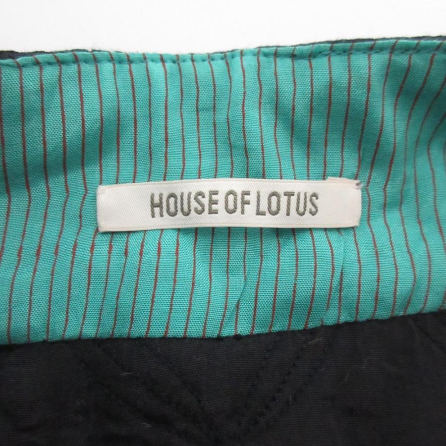 HOUSE OF LOTUS（ハウス オブ ロータス） 美品 フラワーアップリケ 