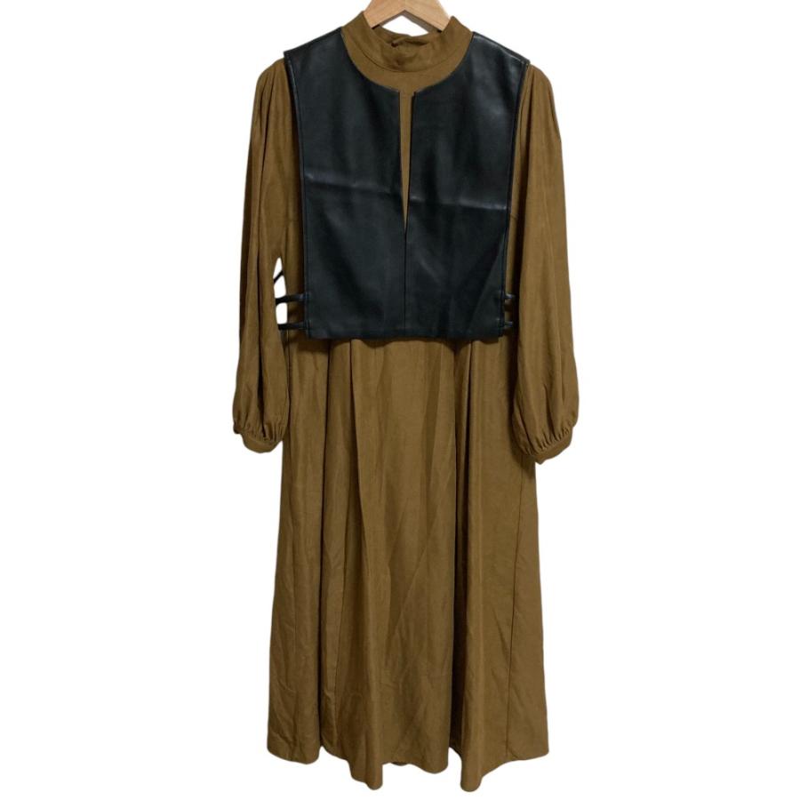 Ray BEAMS / フェイクレザースリットベスト　新品未使用 中古・古着通販】RAY BEAMS (レイ ビームス) フェイクレザースリット