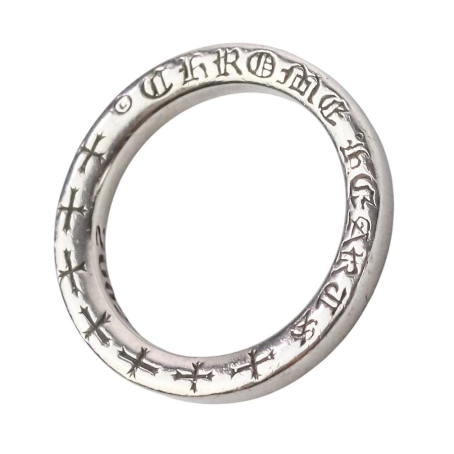 クロムハーツ NTFL シルバーリング 3mm プレーン　 9号 クロムハーツ NTFLシルバーリング 9号 クロムハーツ NTFL シルバー