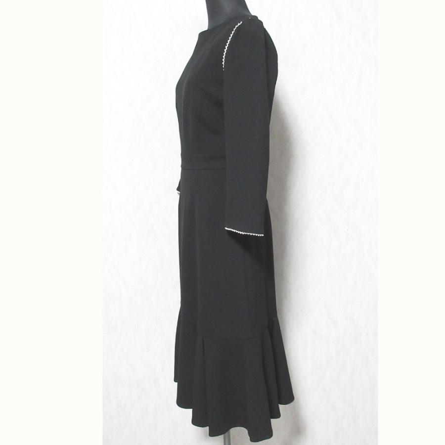 セルフォード レース切り替えワンピース ブラック 新品 CELFORD セル