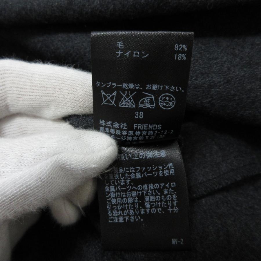 MUVEIL 電話柄 ハーフスリーブ シフォン ブラウス　ミュベール　サイズ38 MUVEIL（ミュベール） 美品 ウール ボリュームスリーブ バックリボン