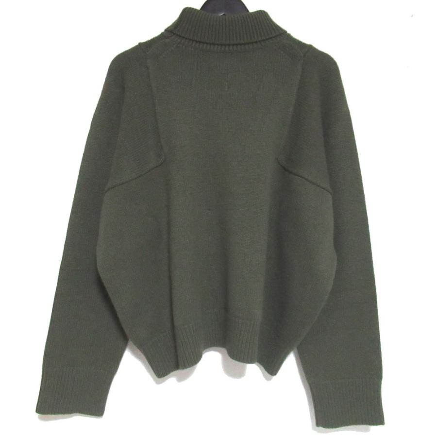 【セリーヌ】フィービー期　カシミヤ　ニット　タートルネック　厚手　ブラウン CELINE 美品 セリーヌ フィービー期 カシミヤ タートルネック