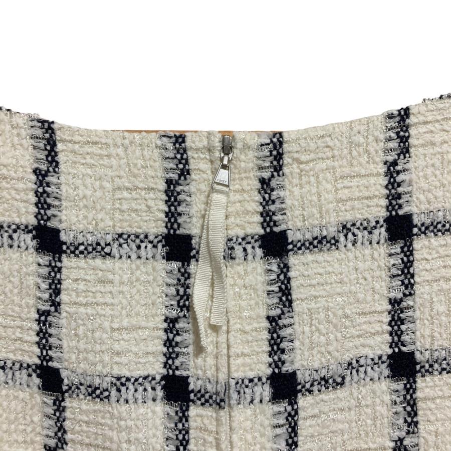 FOXEY（フォクシー） 良品 Elegant Check チェック ノースリーブ