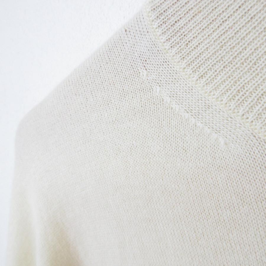 BLAMINK 美品 ブラミンク カシミヤ コットン 18G ロングスリーブ