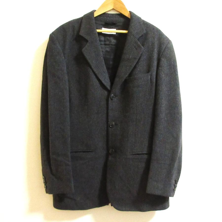 GIORGIO ARMANI 良品 ジョルジオアルマーニ ヘリンボーン ウール 