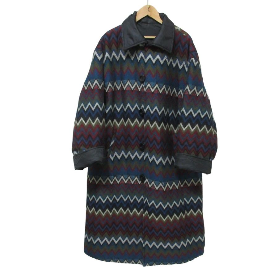 MISSONI（ミッソーニ） 美品 MISSONI DONNA シェブロンボーダー 中綿 