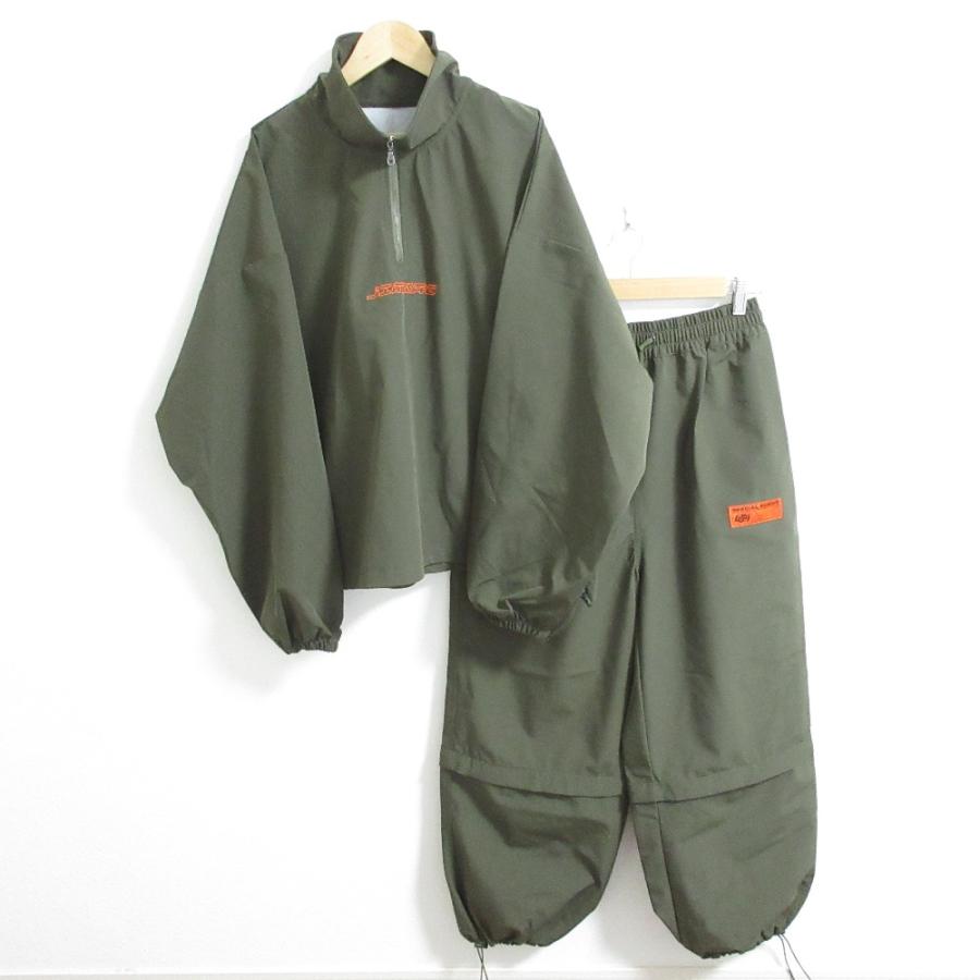 良品 JIMWAG ジムワッグ 平成フラミンゴ NICO ハーフジップ ナイロン