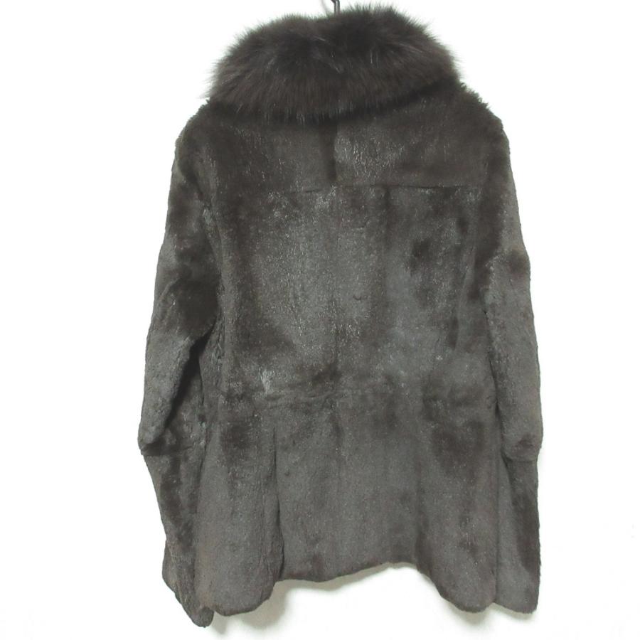 美品 LORITTI ロリッティ ラビット フォックスファー ジャケット 