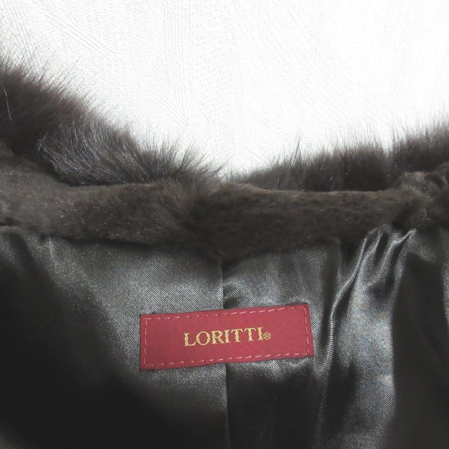 美品 LORITTI ロリッティ ラビット フォックスファー ジャケット 