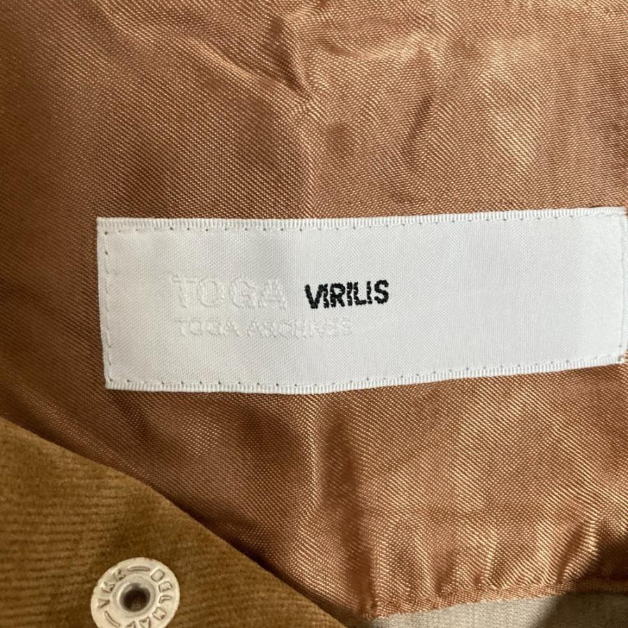 TOGA VIRILIS（トーガ ビリリース） 美品 バック刺〓 ムラ染め ロング 