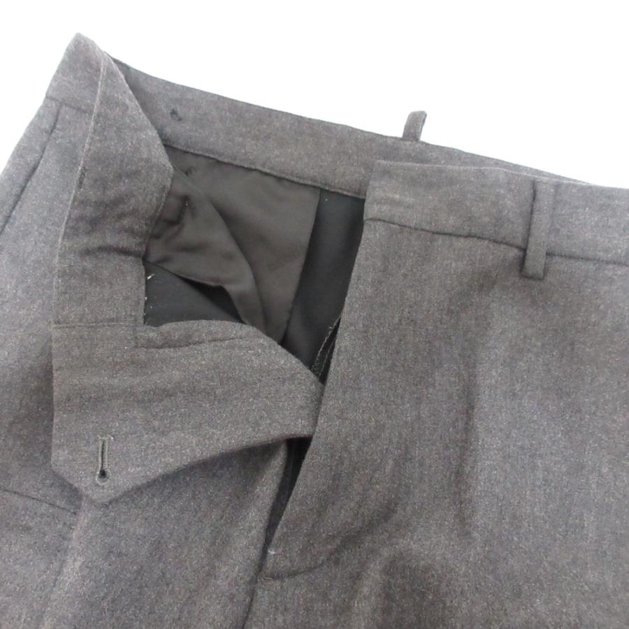 良品 21AW DSQUARED2 ディースクエアード CIGARETTE FIT ウール カーゴパンツ サイズ46 グレー メンズ 古着 中古 USED DSQUARED2（ディースクエアード） 良品 21AW DSQUARED2 CIGARETTE FIT