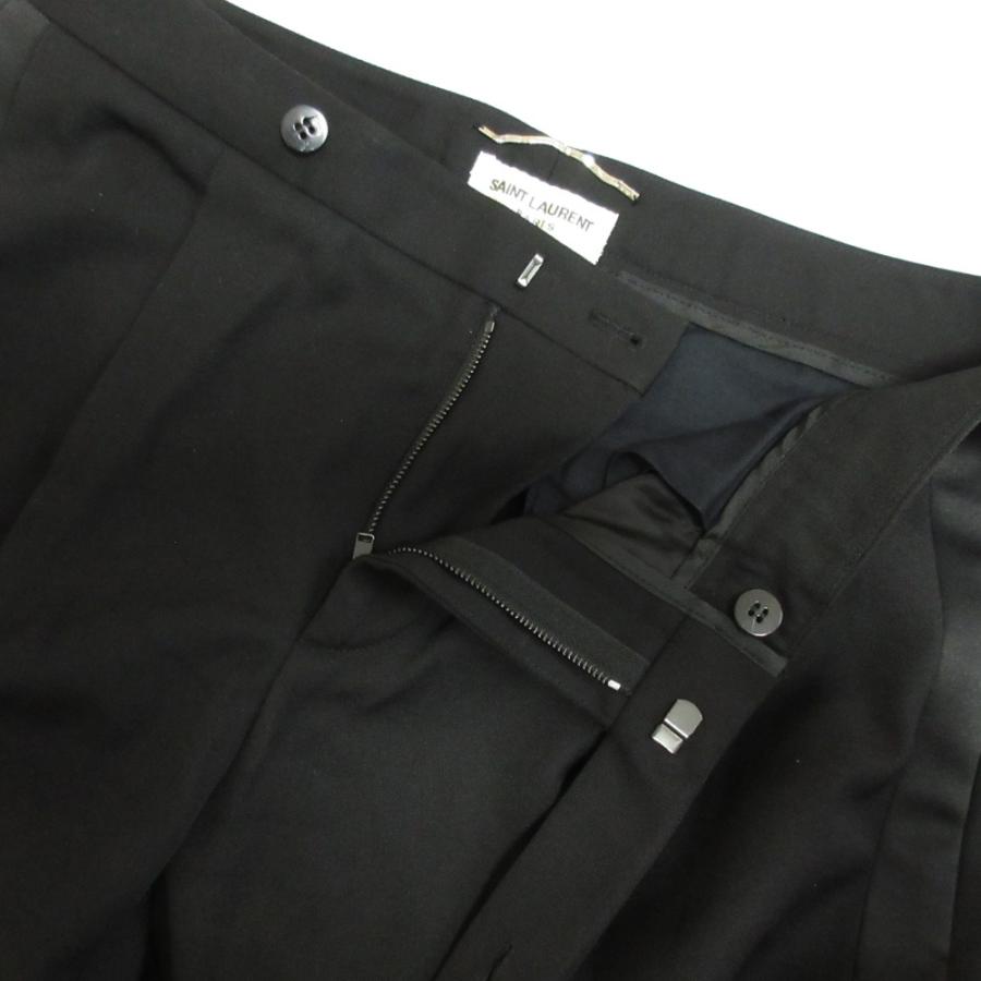 【SAINT LAURENT PARIS】サイドラインスラックス 美品 SAINT LAURENT PARIS サンローランパリ サイドラインスラックス
