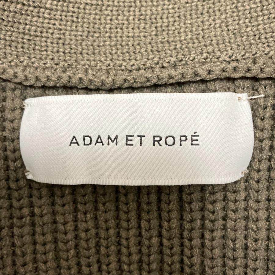 アダムエロペ 24AW ラインニットカーディガン 長袖 F アイボリー ADAM ET ROPÉ FEMME(アダム エ ロペ ファム) / 【サステナブル・洗える