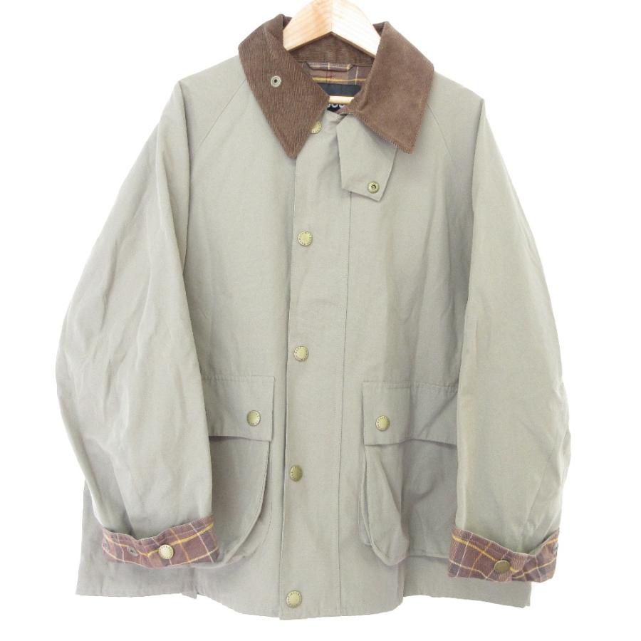 Barbour / Short BEDALE/24AW/カバーオール/40/ポリエステル/KHK/無地/242MCAS162// Barbour（バブアー） 美品 24AW Barbour Short BEDALE ショート