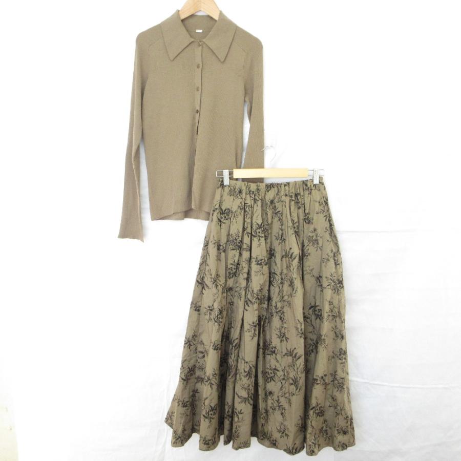 Mila Owen（ミラオーウェン） 美品 24AW Mila Owen ポロ衿ニットタック