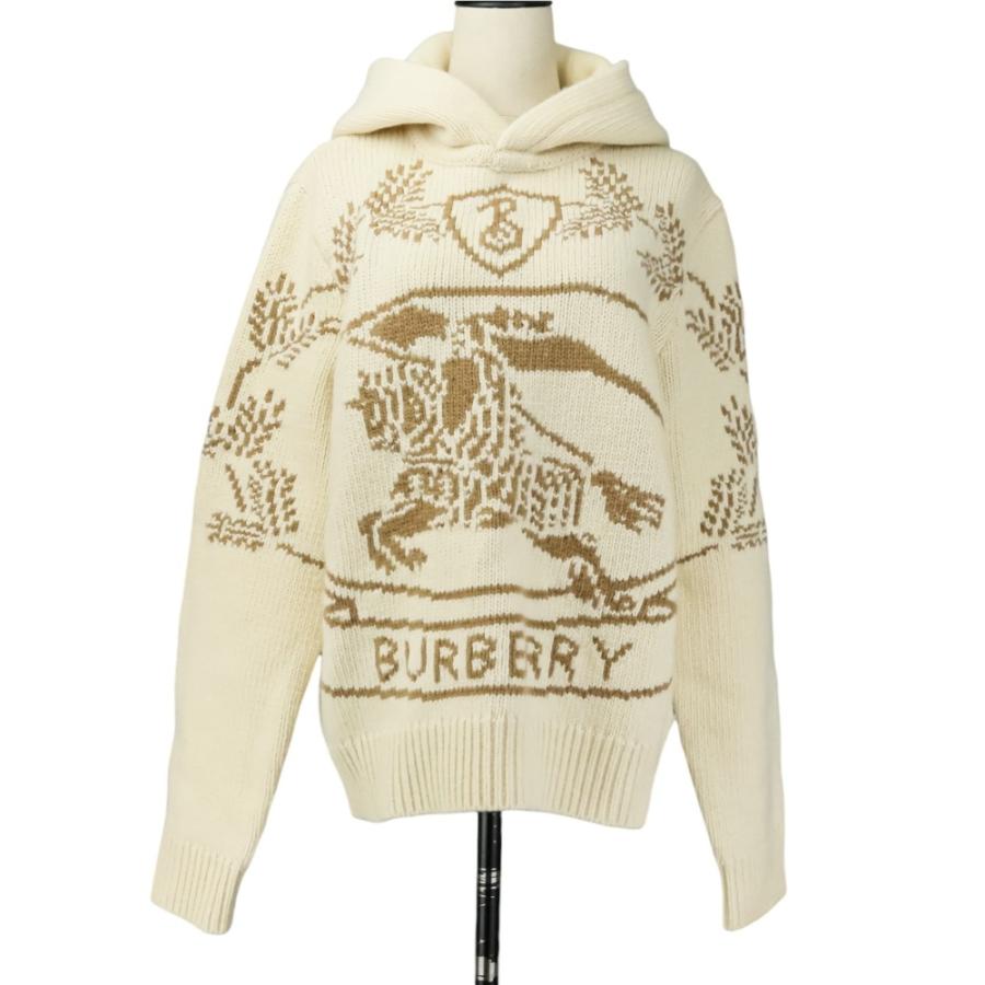 BURBERRY（バーバリー） 美品 エンブレム インターシャ ニット 