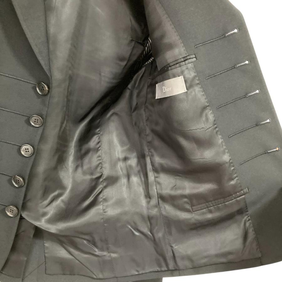 美品 08AW ディオールオム テーラードジャケット クリス期 2B Dior HOMME(ディオールオム) 08AW By Kris Van Assche Silk Wool 2B