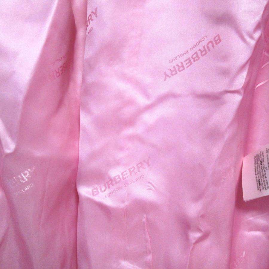 BURBERRY（バーバリー） 美品 裏地ロゴ柄 比翼 ステンカラーコート 