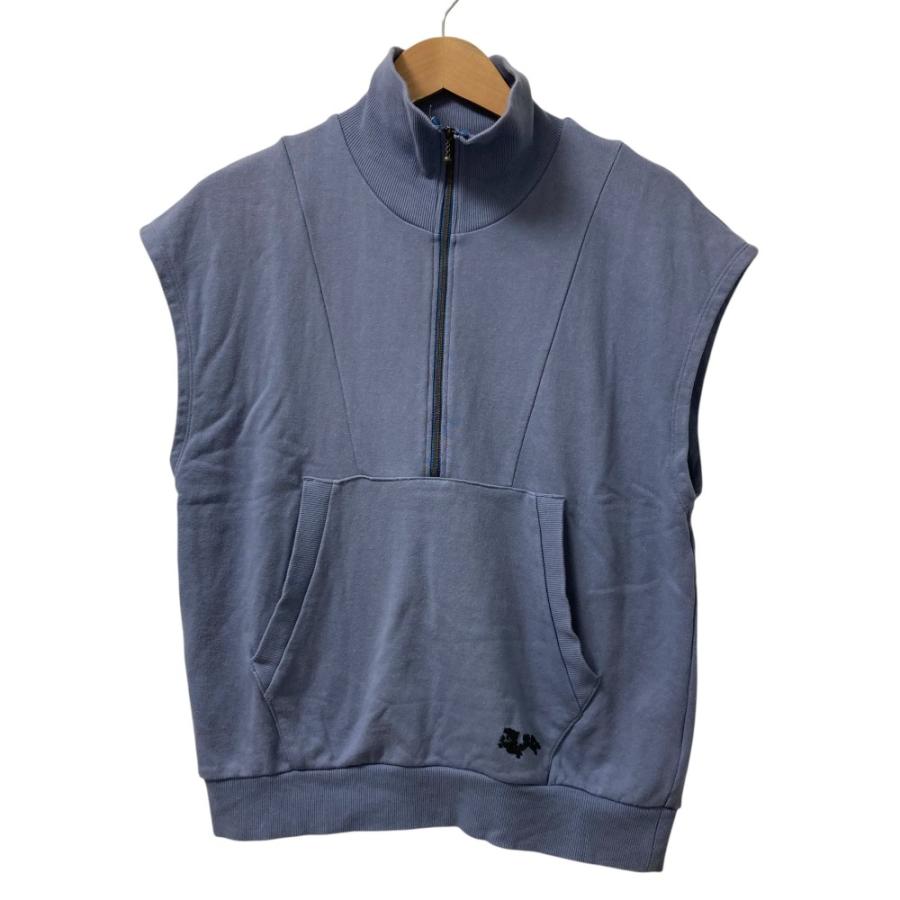 VIVIENNE TAM（ヴィヴィアンタム） 美品 ZIP UP NO SLEEVE SWEAT プル