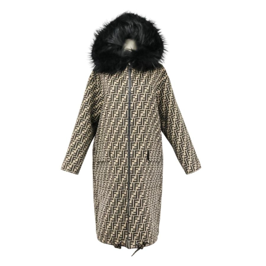 フェンディ/FENDI ズッカ柄コートサイズ40