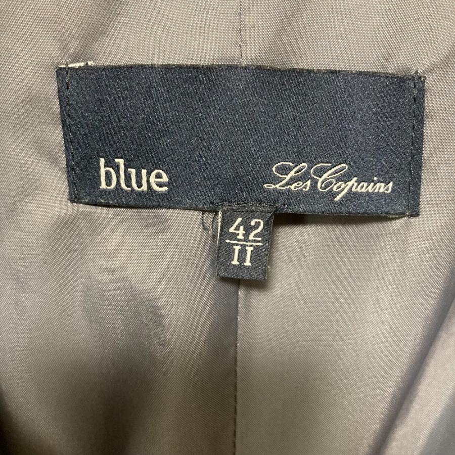 Les Copains（レコパン） 美品 blue Les Copains ブルー モヘア 
