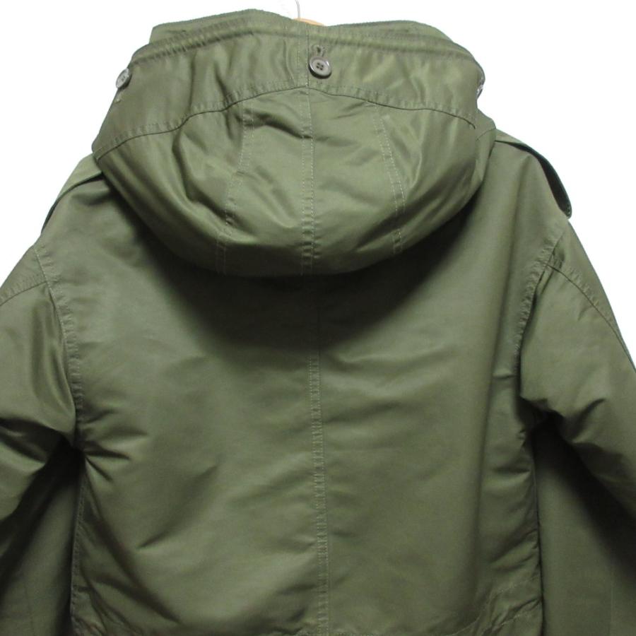 良品 08AW LAD MUSICIAN ラッドミュージシャン 裏ボアライナー付き モッズコート サイズ42 オリーブグリーン メンズ 古着 中古 USED LAD MUSICIAN（ラッドミュージシャン） 良品 08AW LAD MUSICIAN 裏ボア