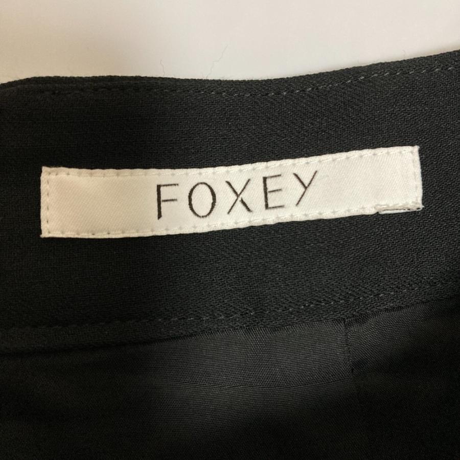 極美品☆FOXEY/フォクシー ツイードショートパンツ 38 ブラック