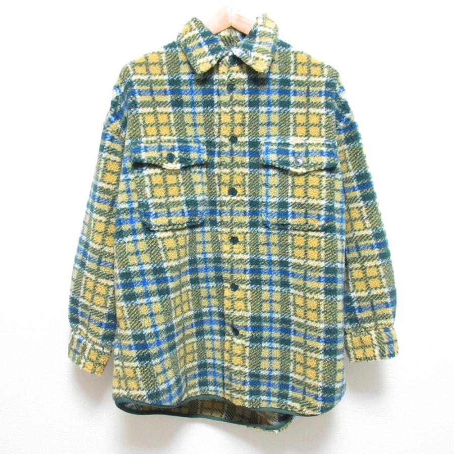 BEAMS BOY（ビームス ボーイ） 美品 チェック ボア CPO ジャケット 