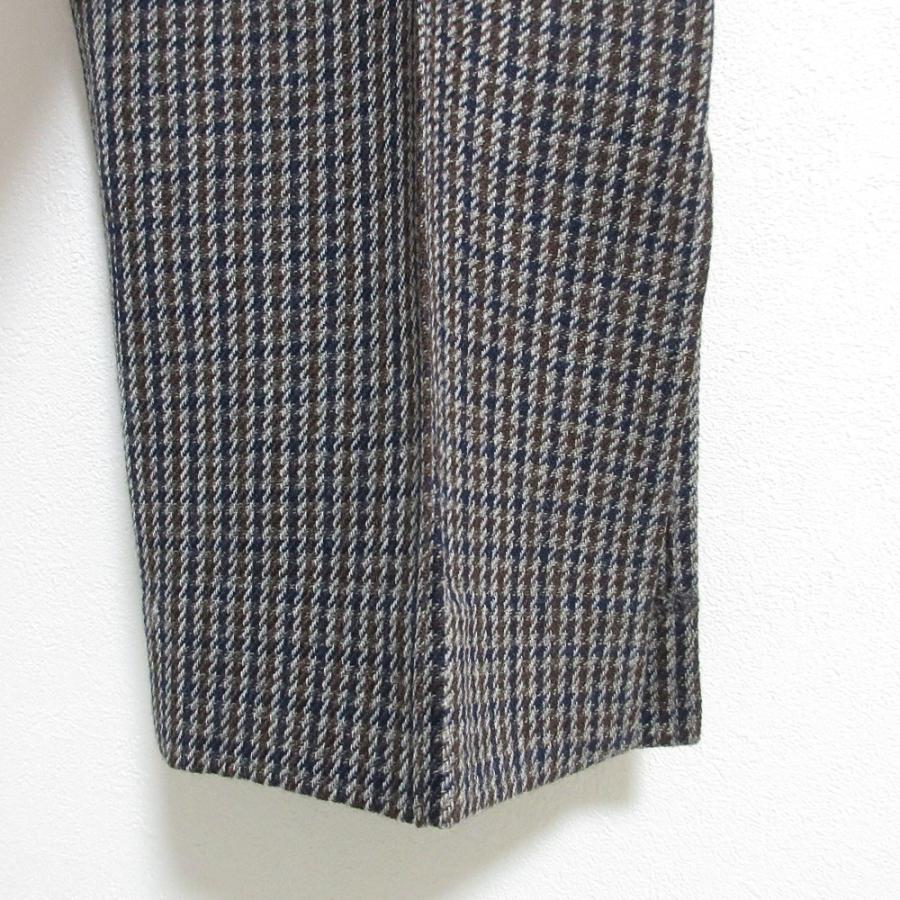 KATE 美品 KHAITE ケイト ガンクラブ チェック柄 ハイウエスト サイド  