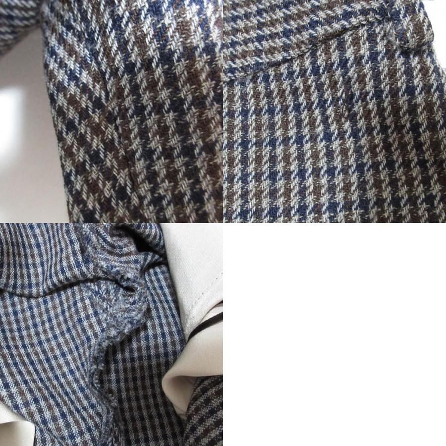 KATE 美品 KHAITE ケイト ガンクラブ チェック柄 ハイウエスト サイド