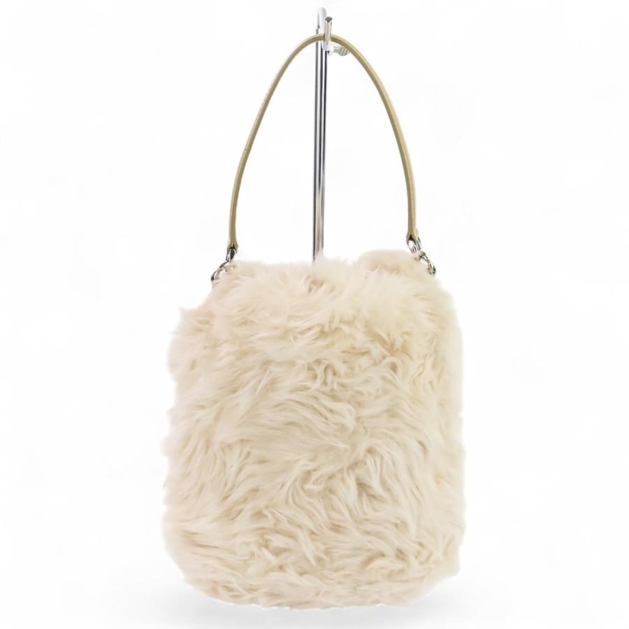 GIVENCHY（ジバンシィ） 美品 フェイクファー 4G 2way ハンドバッグ