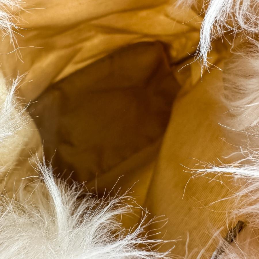 GIVENCHY（ジバンシィ） 美品 フェイクファー 4G 2way ハンドバッグ