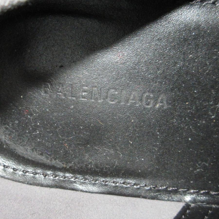 BALENCIAGA（バレンシアガ） 美品 BBヒール レザーショートブーツ