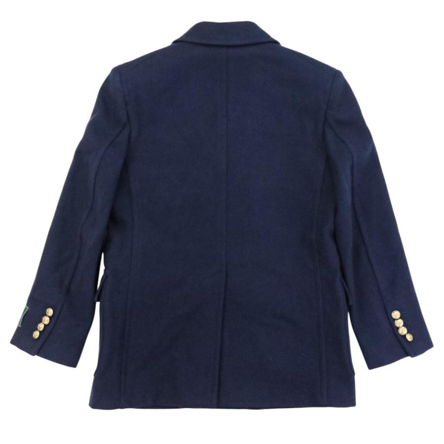 GUCCI（グッチ） 美品 ウール ピーコート 715703 サイズ44 ネイビー